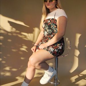 Urban Outfitter Embroidered Mini Dress